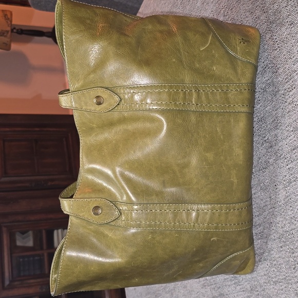 Frye Melissa Shopper Leather Shoulder Tote Bag - Picture 3 of 7